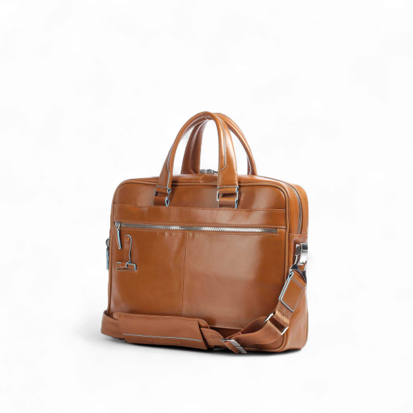 Piquadro 14" Laptop Business Bag, Sand