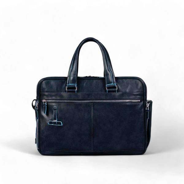Piquadro 15" Laptop Business Bag, Blue