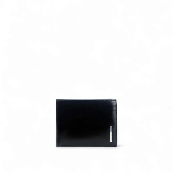 Piquadro Wallet with Coin Pocket, RFID, Black