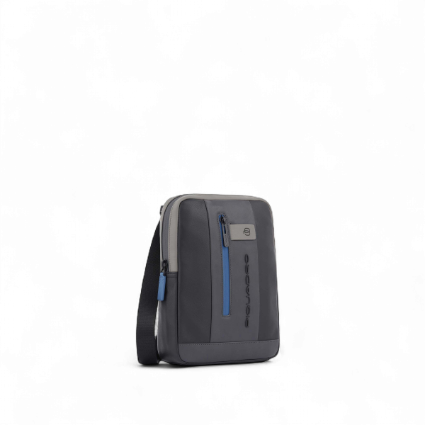 Piquadro Urban Crossbody Bag iPad® 11", Black / Gray - CA1816UB00-NGR