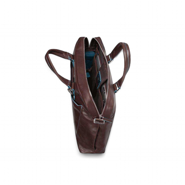 Piquadro 14" Laptop Business Bag, Mahogany Brown