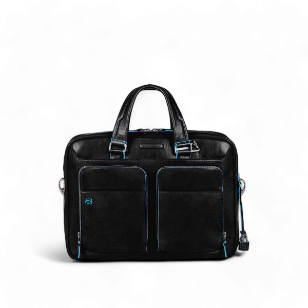 Piquadro 14" Laptop Business Bag, Black