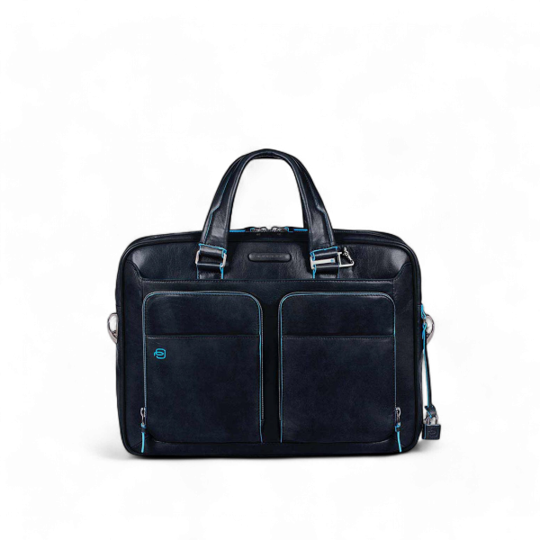 Piquadro 14" Laptop Business Bag, Blue