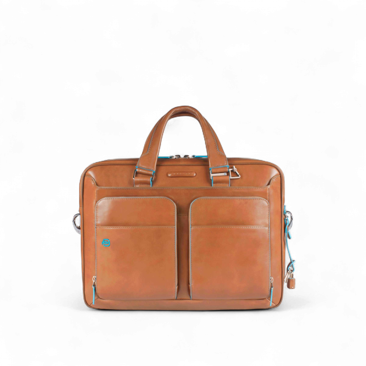 Piquadro 14" Laptop Business Bag, Sand